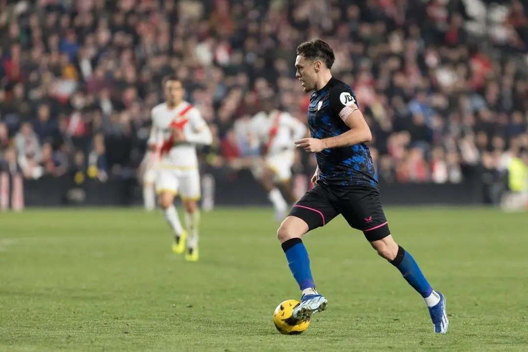 Ocampos durante le encuentro. - EP