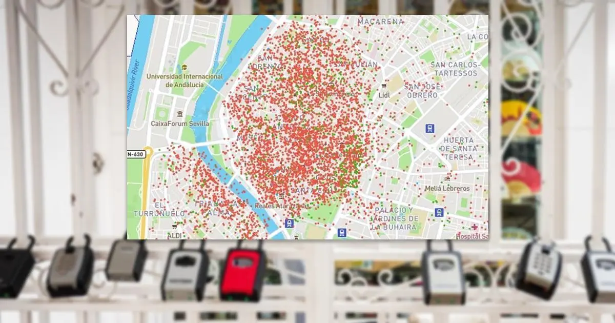 Foto: Mar&iacute;a Jos&eacute; L&oacute;pez (EP) / Gr&aacute;fico: Inside Airbnb - 