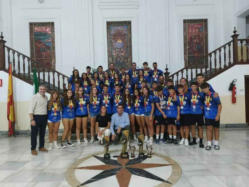  Recepci&oacute;n al Club de Balonmano Barbate - 