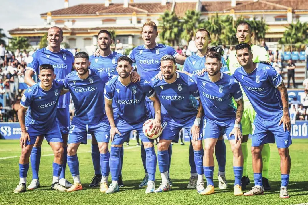 Once inicial que present&oacute; el Ceuta en Marbella - CAD