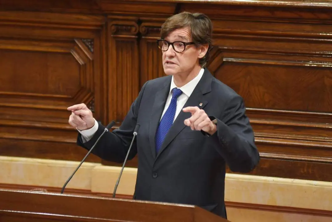 El presidente de la Generalitat, Salvador Illa. - Europa Press