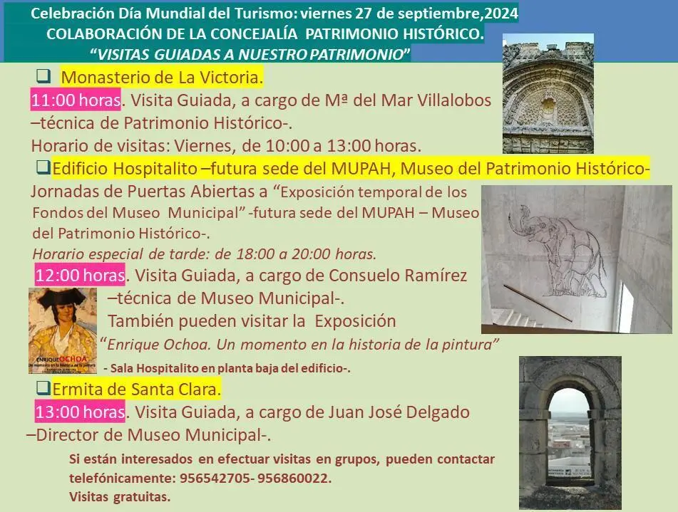 VISITAS GUIADAS A NUESTRO PATRIMONIO. - viva