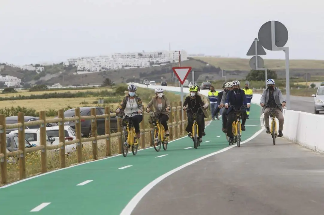  Carril bici Conil-Los Ca&ntilde;os de Meca. - A.I.