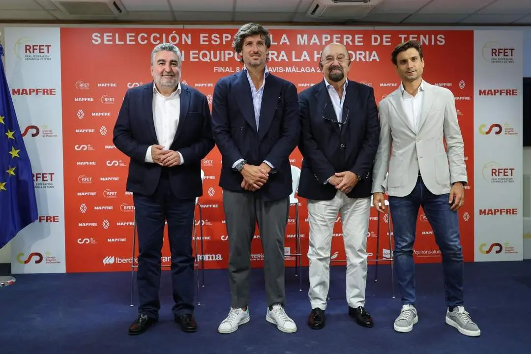 Presentaci&oacute;n de la Copa Davis. - EFE/Kiko Huesca