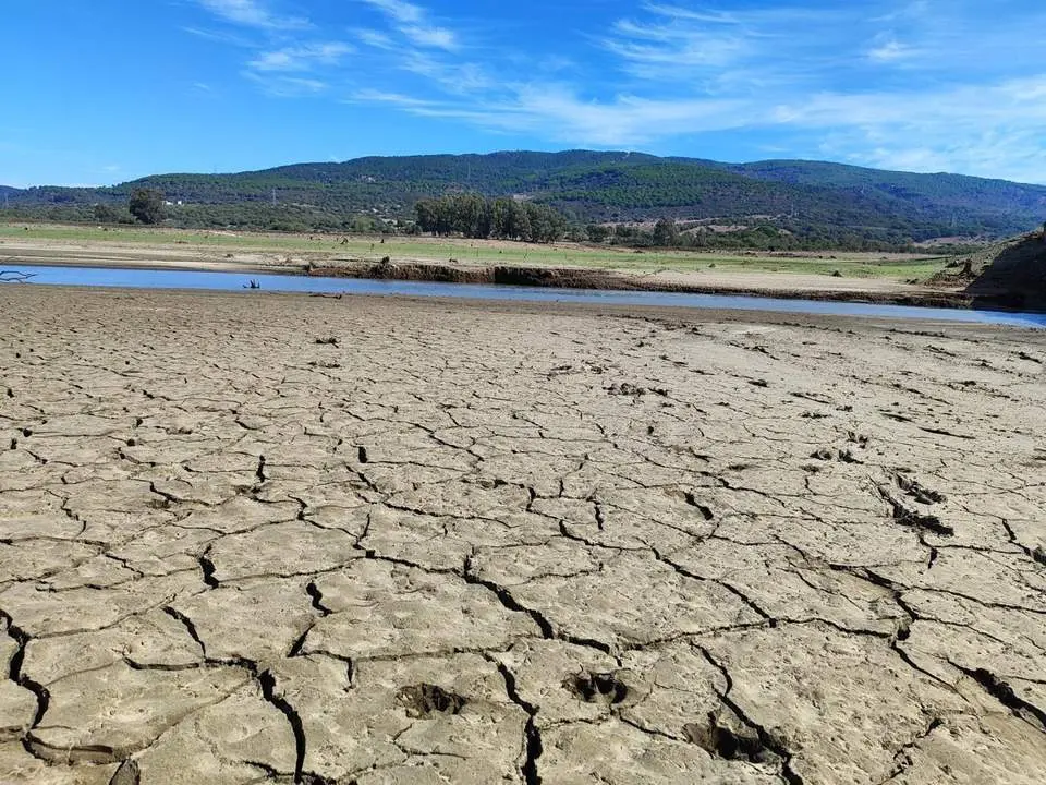Sequ&iacute;a en el pantano de Charco Redondo, en Los Barrios - DFV