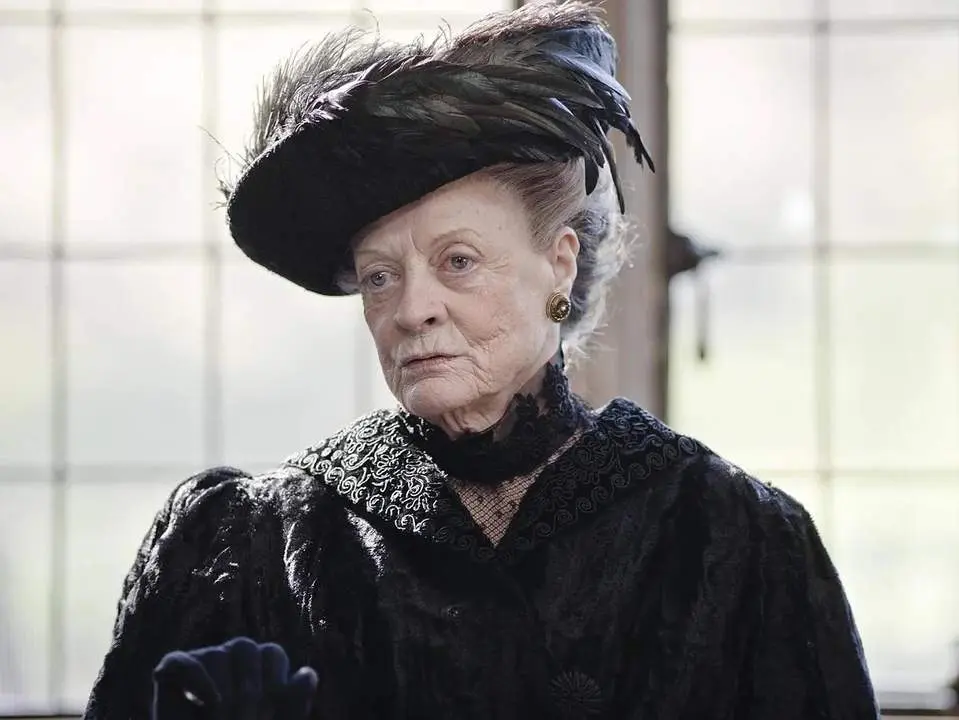 La actriz Maggie Smith en Harry Potter. - 
