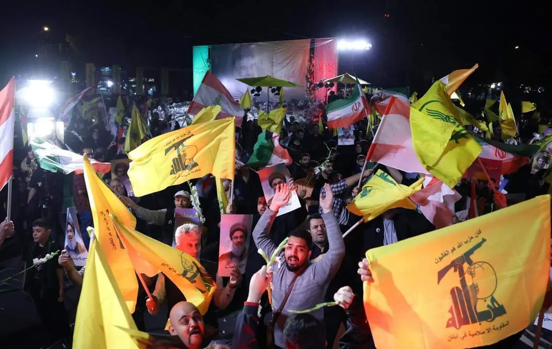 Celebraciones en Ir&aacute;n tras los ataques. - EFE / EPA / ABEDIN TAHERKENAREH