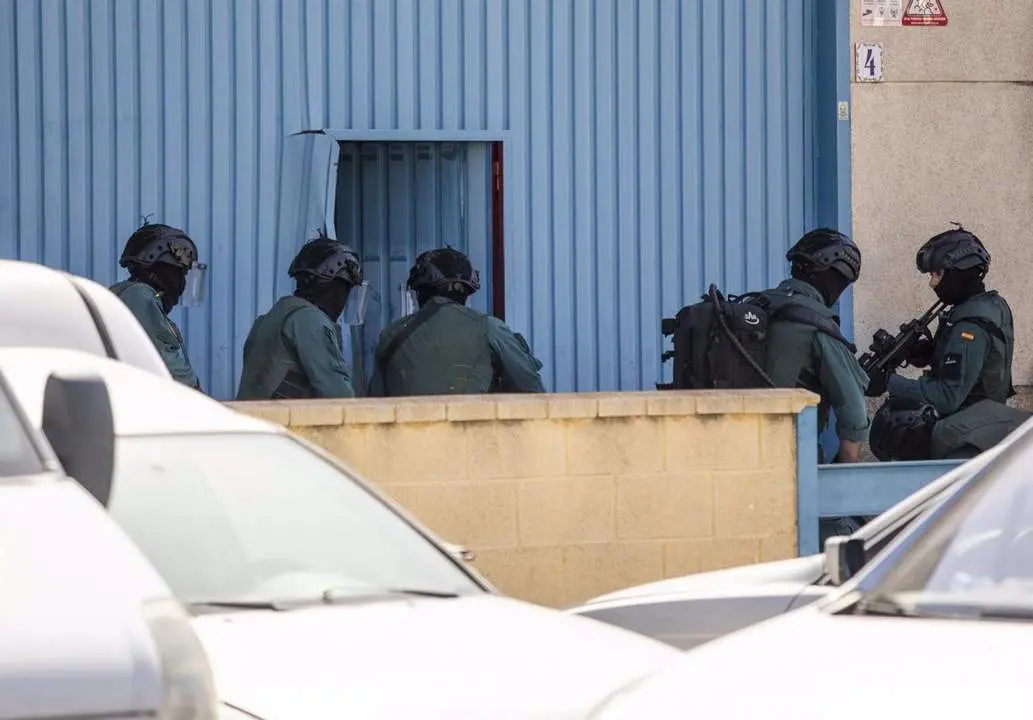 Operativo de la Guardia Civil en una provincia de Huelva (archivo) - A. P&eacute;rez - Europa Press