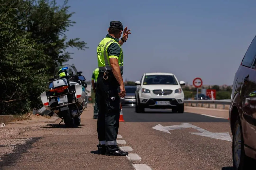 Control de la Guardia Civil. - Europa Press
