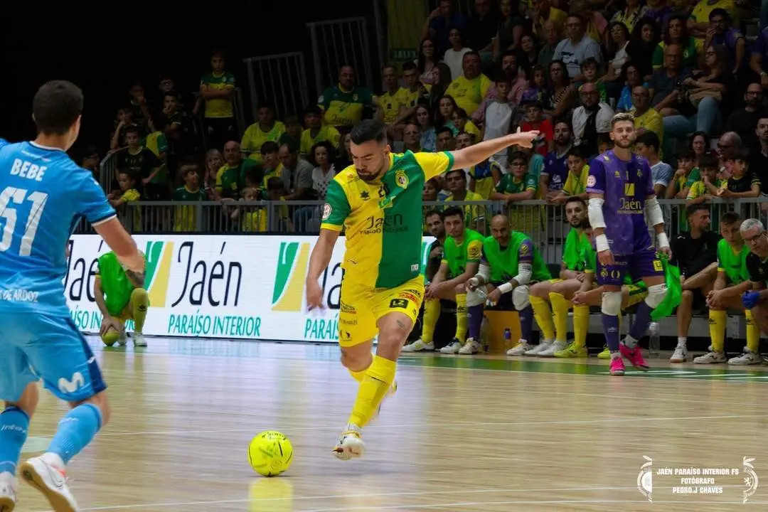 Ja&eacute;n Para&iacute;so Interior juega ma&ntilde;ana en Lugo ante Burela. - PEDRO J. CHAVES / JA&Eacute;N PARA&Iacute;SO INTERIOR