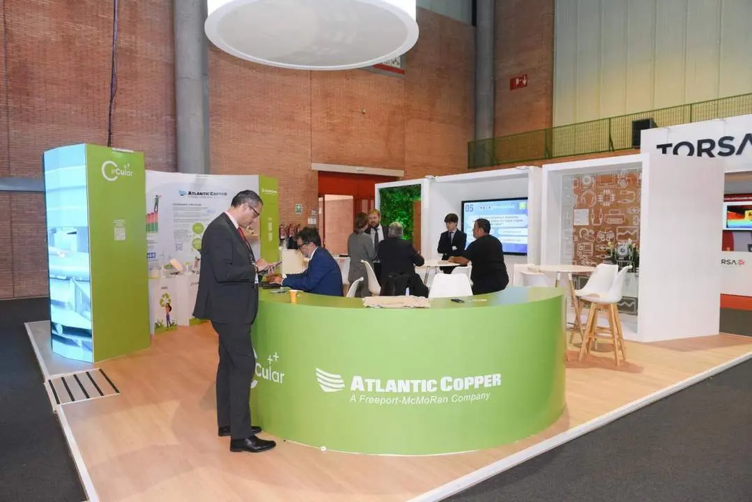 Stand de Atlantic Copper en otra edici&oacute;n. - VH