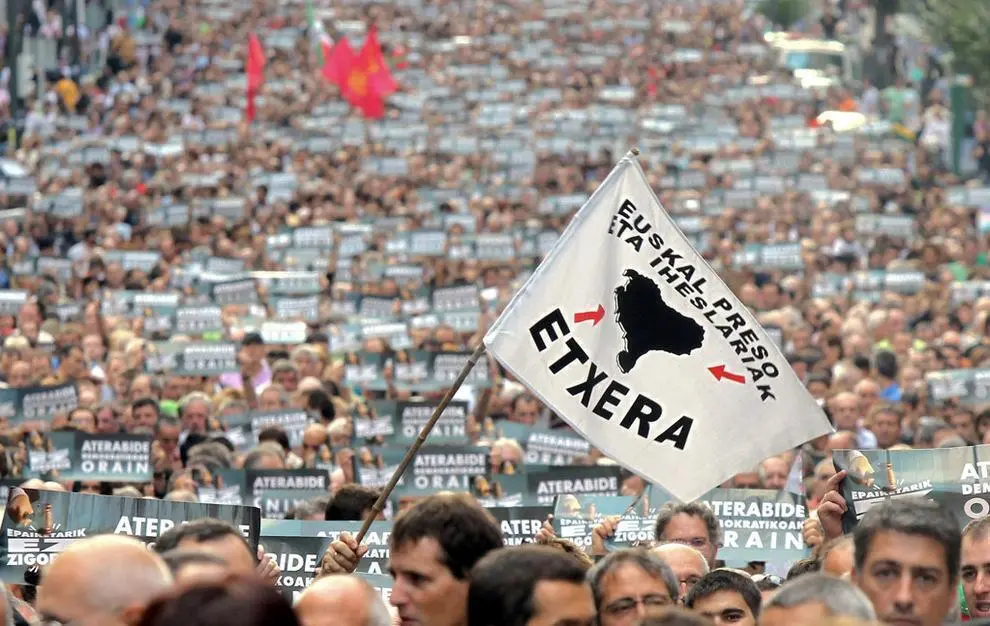 Manifestaci&oacute;n proetarra. - EFE