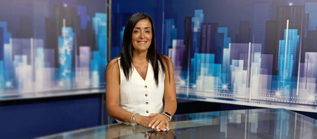 Pepa Moreno en 7 Actualidad, presentado por Juan D. Morales. - Pablo Ruiz