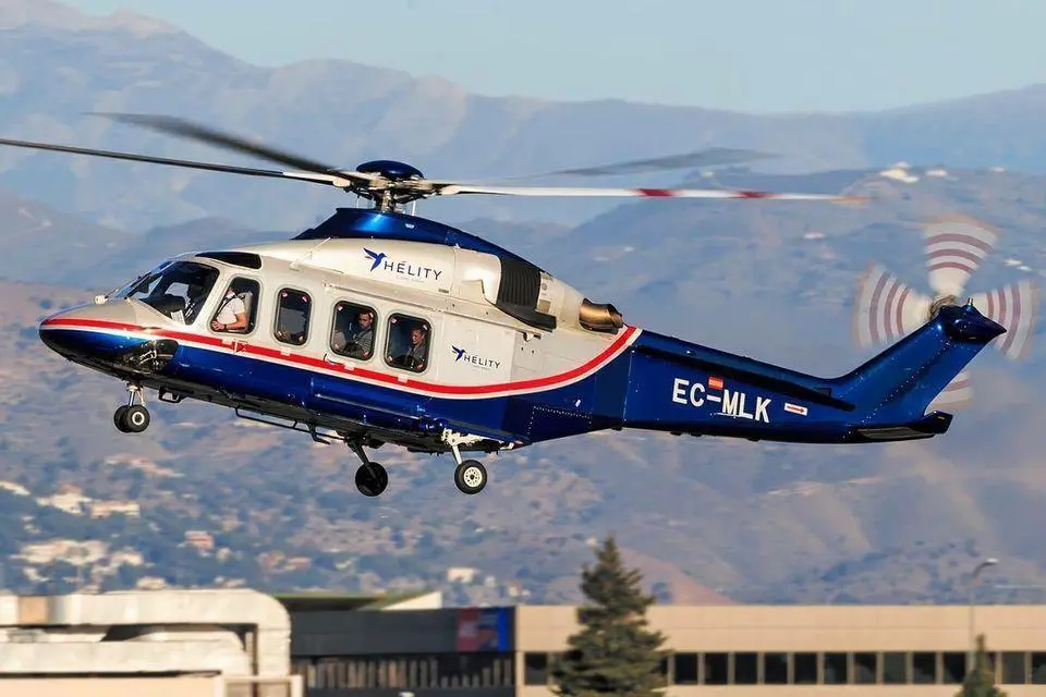 Aeronave en imgen de archivo. -  Helity