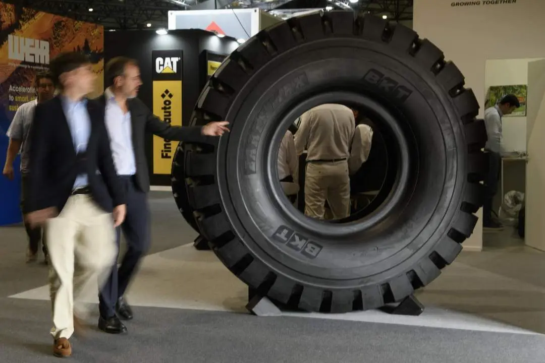 Imagen general del Sal&oacute;n Internacional de la miner&iacute;a MMH. - Efe