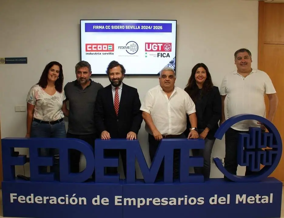 Firma del acuerdo. - FEDEME