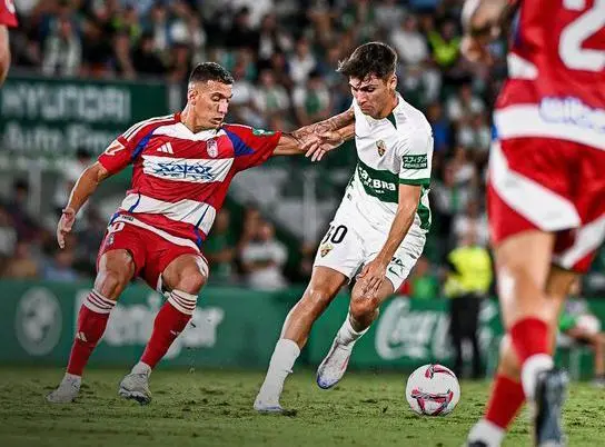 Un lance del Elche-Granada. - @elchecf / X