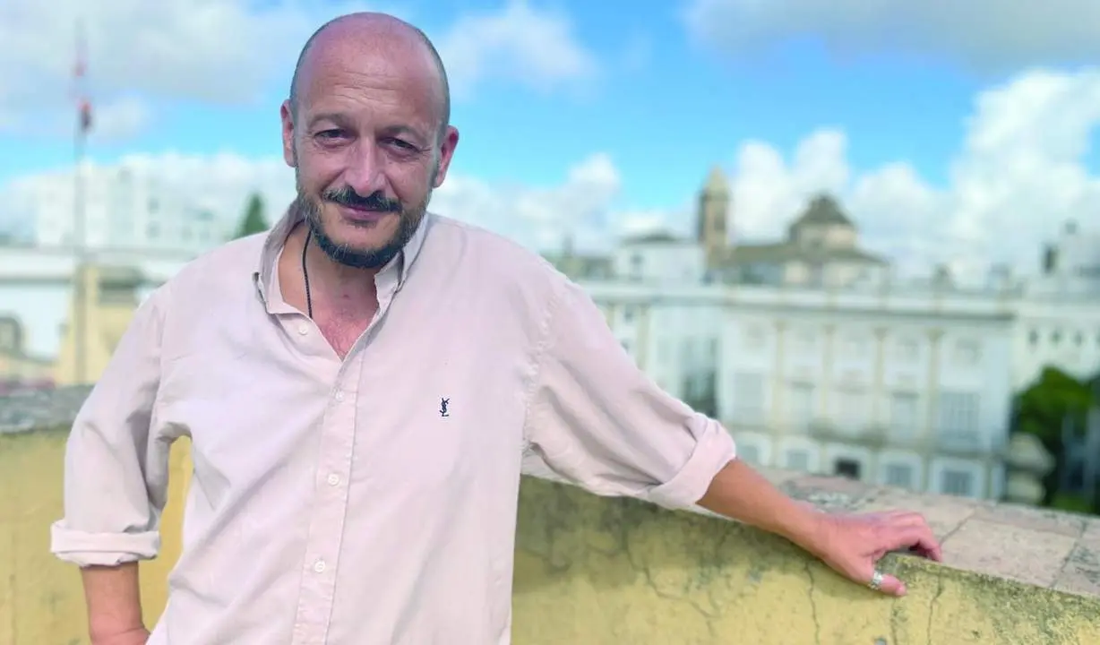 Ra&uacute;l Ruiz Berdejo, en la sede de su grupo municipal en la Plaza de la Yerba.  - Jim&eacute;nez