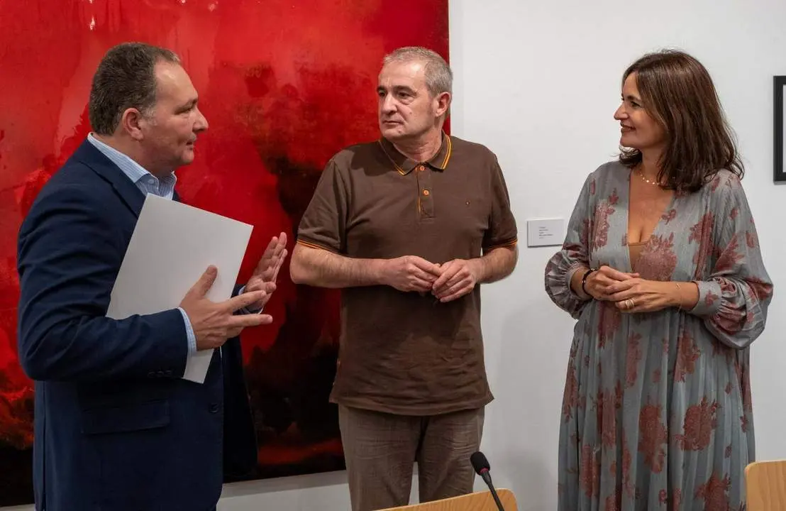 Entrega del premio. - VH