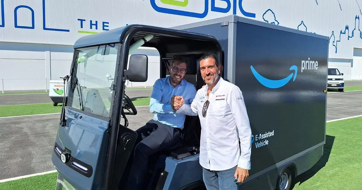 Francisco Toscano en su visita a Scoobic - CEDIDA