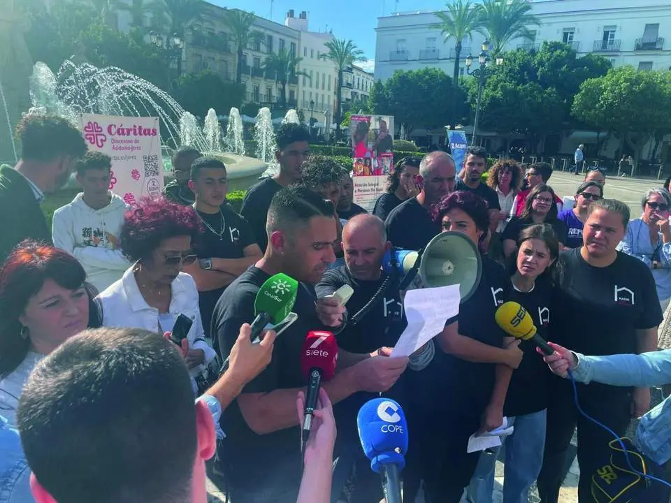 Las personas acogidas en el centro de d&iacute;a leyeron el manifiesto - Jim&eacute;nez