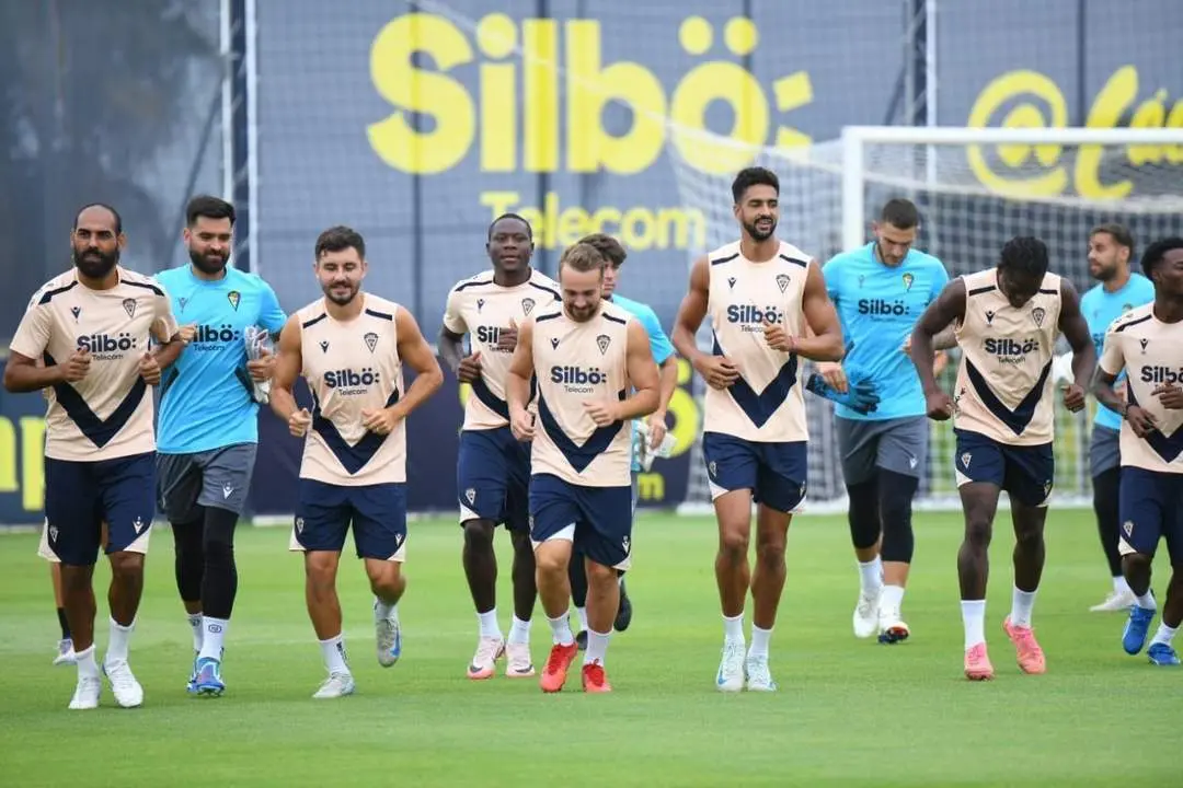 Entrenamiento del C&aacute;diz CF. - CCF