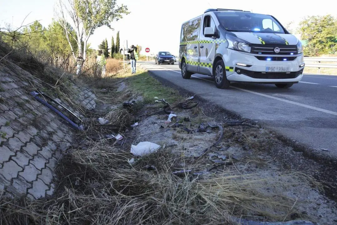 Lugar del accidente. - EFE