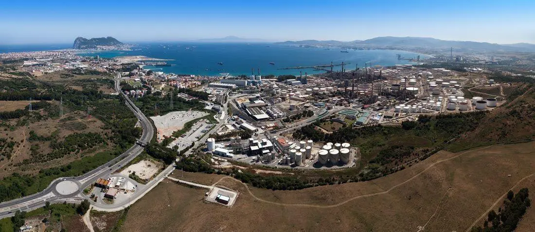 Parque energ&eacute;tico de San Roque de Cepsa. - AI