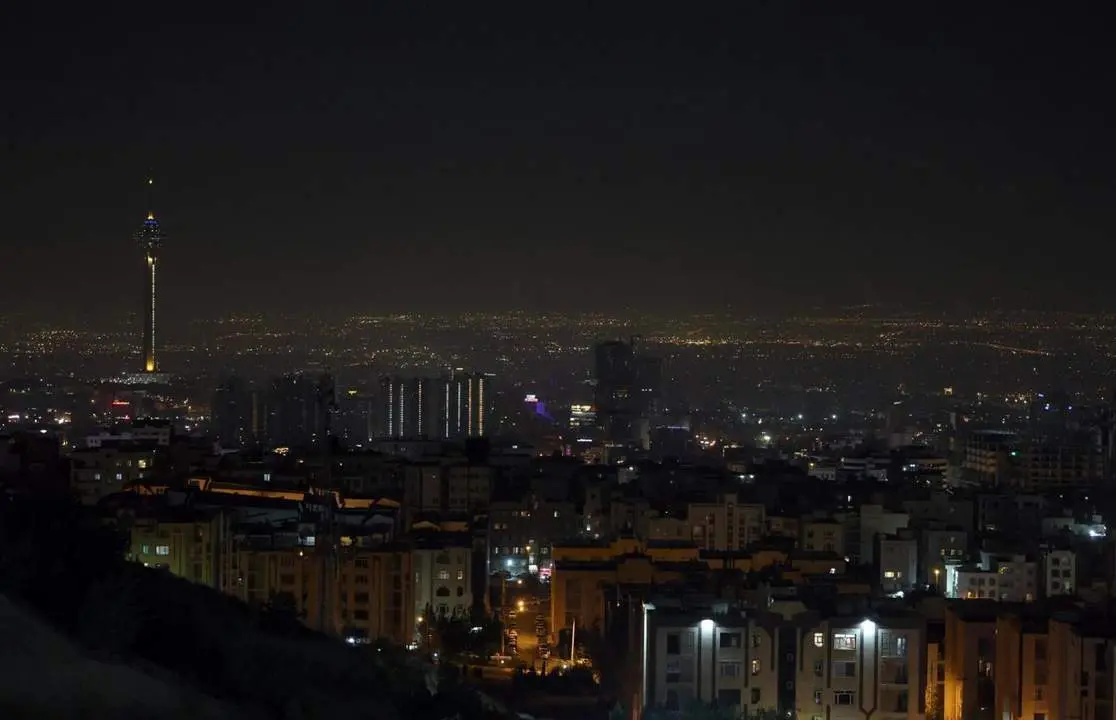 Vista general de Teheran. - EFE