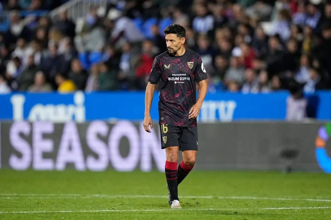 Jes&uacute;s Navas en Butarque durante el Legan&eacute;s-Sevilla FC del s&aacute;bado - EP