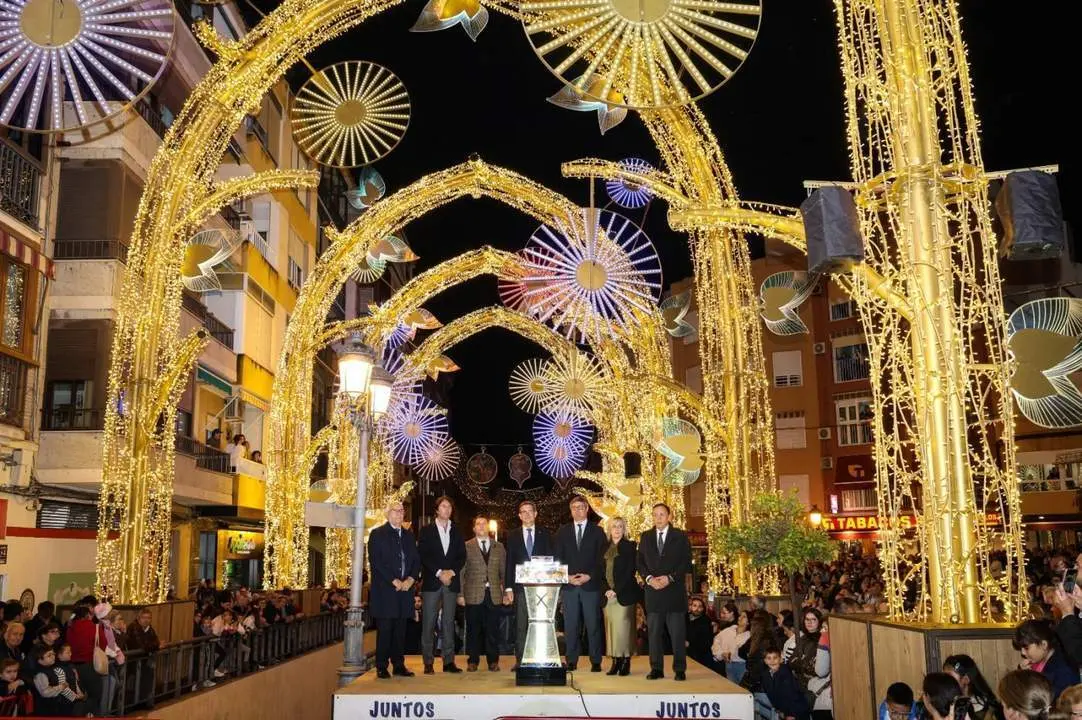 Inauguraci&oacute;n del alumbrado. - @AytoPuenteGenil