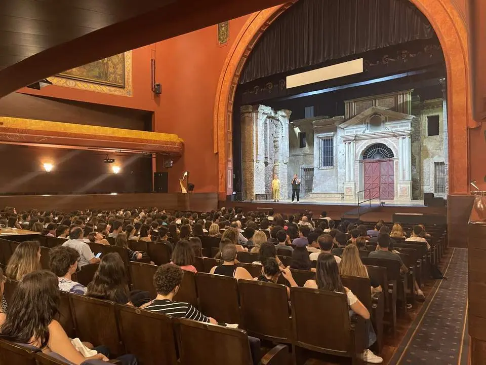 Una imagen del patio de butacas del Teatro Villamarta.  - jerez.es