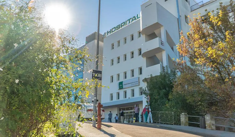 Una imagen tomada este jueves en el Hospital de Jerez - Rafael Dom&iacute;nguez