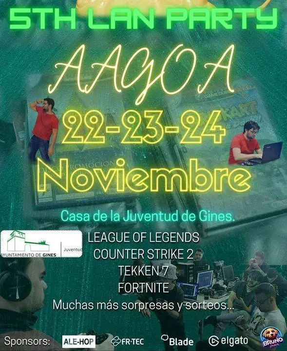CARTEL LAN PARTY GINES. - AYTO GINES