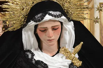 VIRGEN DE LOS DOLORES. - HDAD DE CAMAS