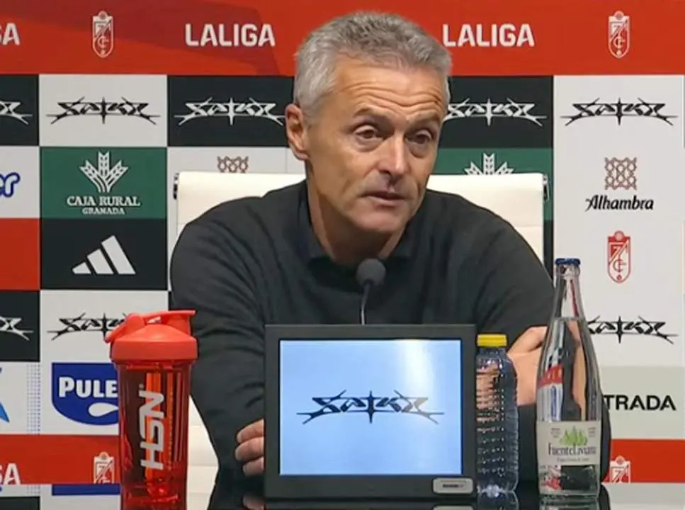 Fran Escrib&aacute;, entrenador del Granada CF. - LaLiga