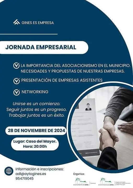 JORNADA EMPRESARIAL EN GINES. - AYTO GINES