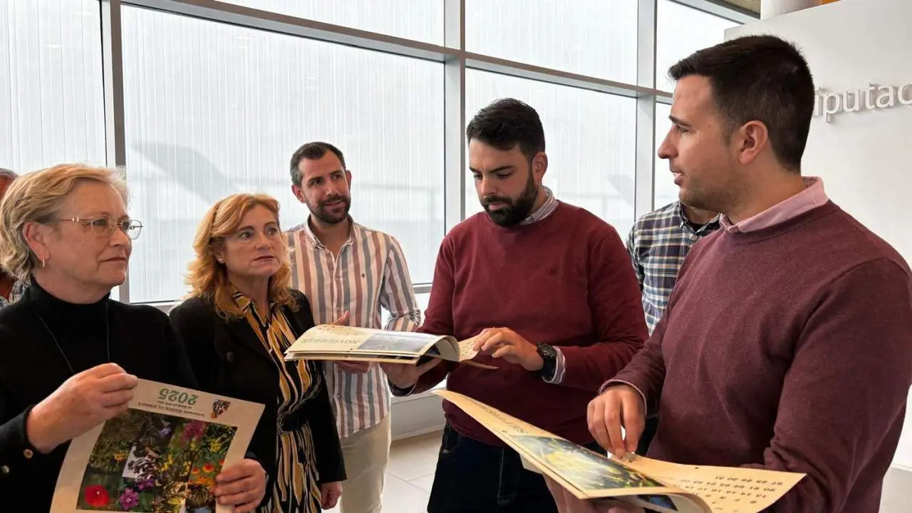 Presentaci&oacute;n del calendario en Diputaci&oacute;n.  - Diputaci&oacute;n