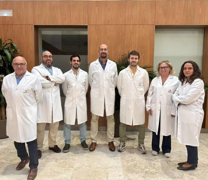 El equipo de Aparato Digestivo y Endoscopia de Infanta Luisa. - QUIR&Oacute;NSALUD