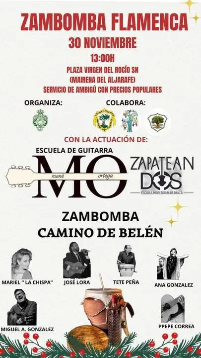 ZAMBOMBA FLAMENCA DEL ROC&Iacute;O DE MAIRENA. - HDAD ROC&Iacute;O DE MAIRENA
