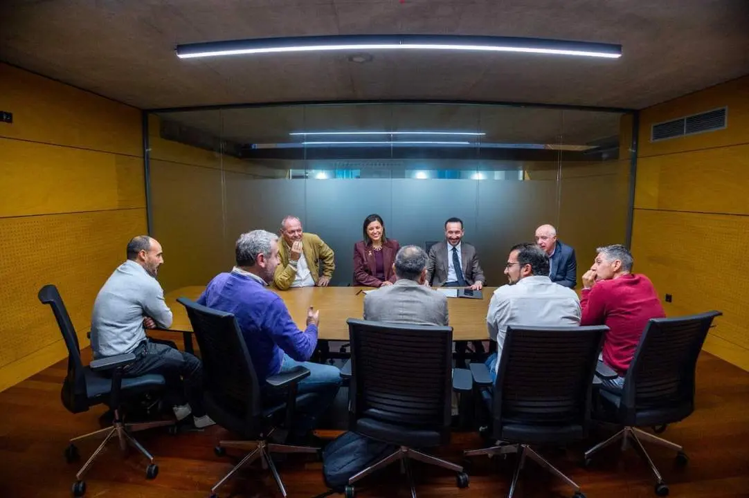 La reuni&oacute;n con la UTE. - 