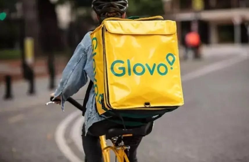 Un repartidor de Glovo. - EP