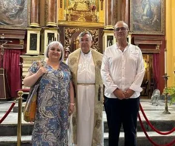 Margarita Oneto en la celebraci&oacute;n de San Francisco de As&iacute;s. - Asociaci&oacute;n de Belenistas El Redentor
