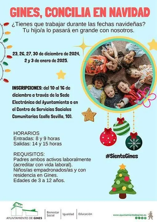 CONCILIA EN NAVIDAD. - AYTO GINES