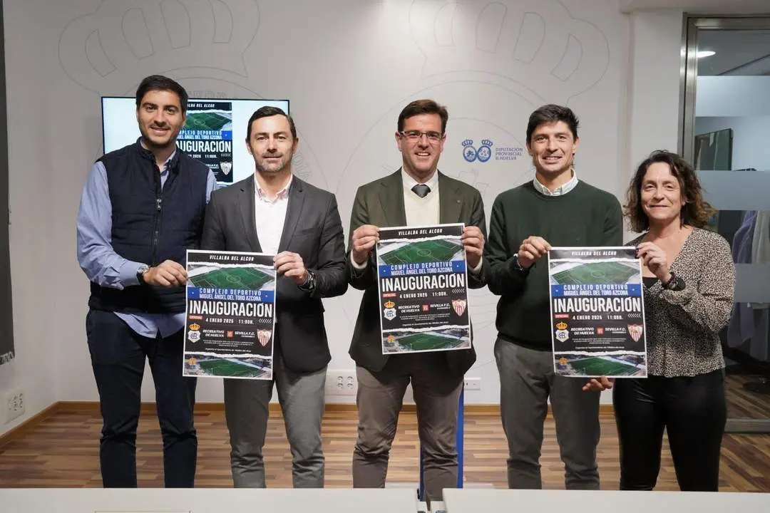 Inauguraci&oacute;n campo f&uacute;tbol Villalba del Alcor con el Recre y el Sevilla - D.P.