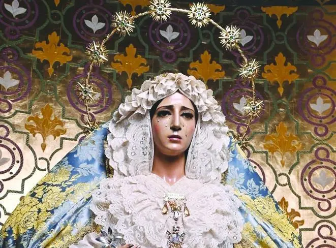 La Virgen de la Esperanza. - @pasoyesperanza