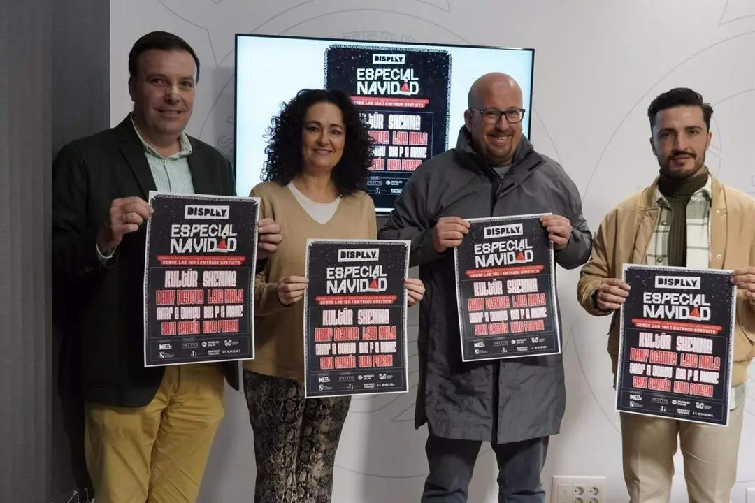 Presentaci&oacute;n evento de m&uacute;sica electr&oacute;nica Especial Navidad Gibrale&oacute;n - D.P.