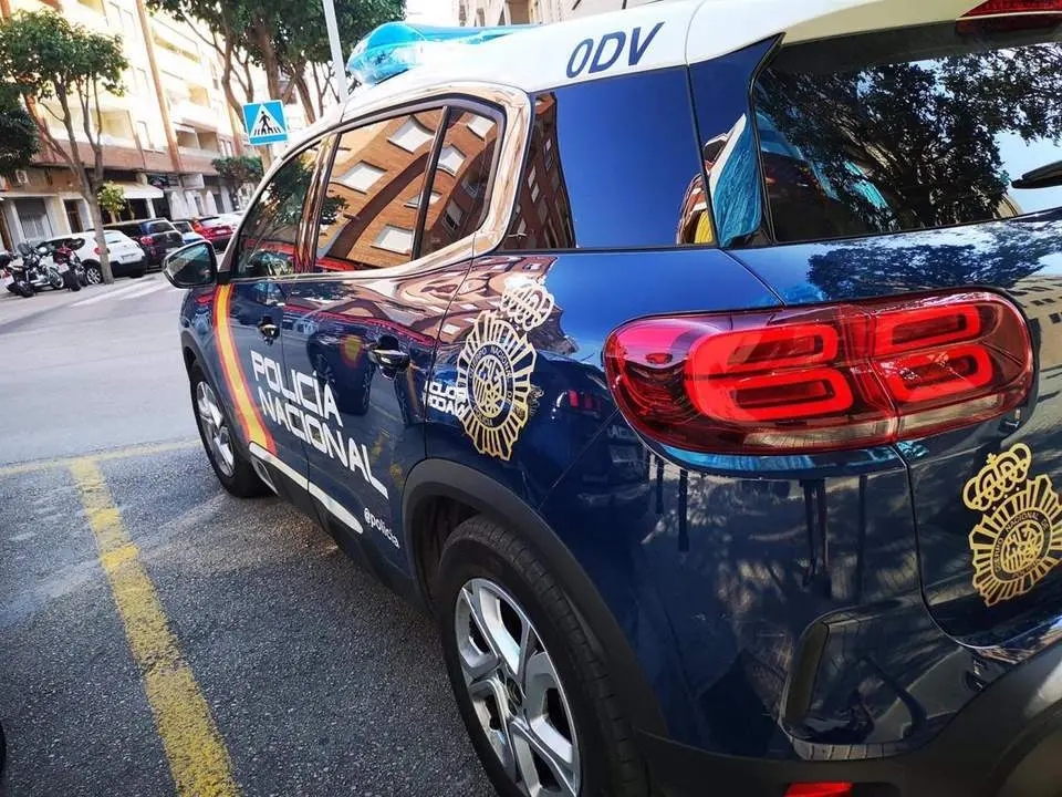 Un veh&iacute;culo de Polic&iacute;a Nacional. - POLIC&Iacute;A NACIONAL