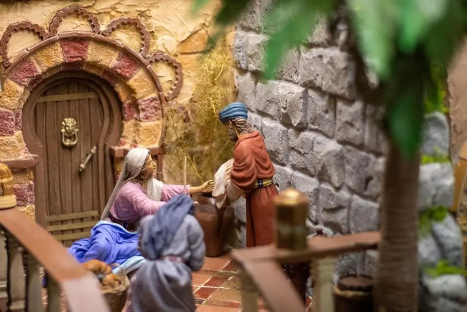 Escena de un Bel&eacute;n que forma parte de esta XIV Ruta - Marta Garc&iacute;a Lopera