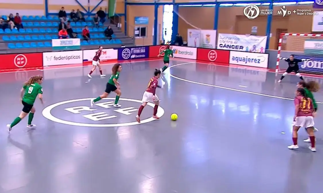 Imagen del partido de este s&aacute;bado. - RFEF